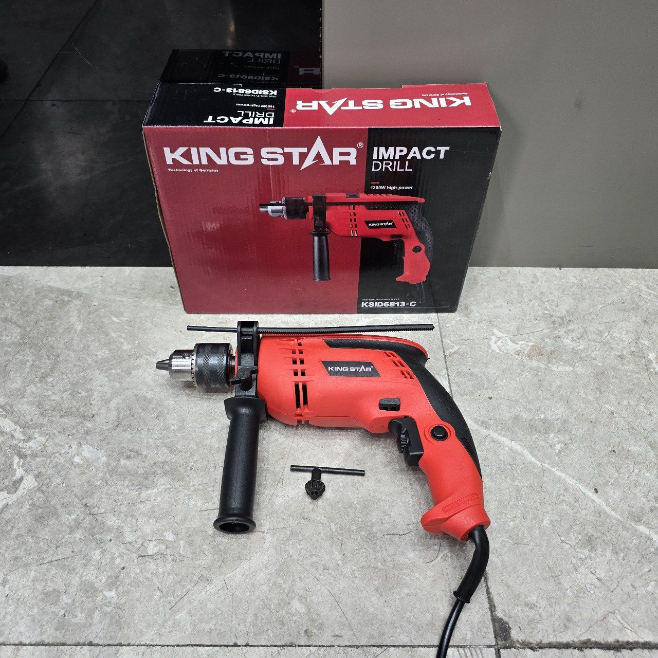 دریل چکشی کینگ استار مدل KSID6813
